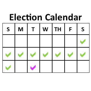 Election Calendar Graphic